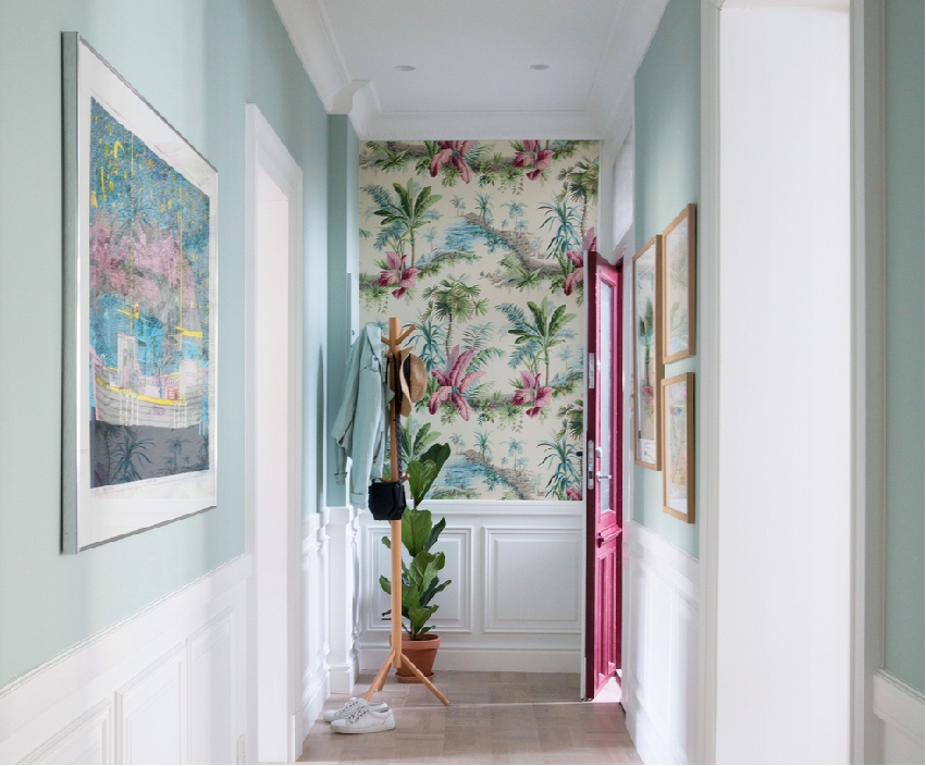 Painting ideas for white hallway