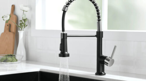 Delta Bathroom Faucet with Sprayer
