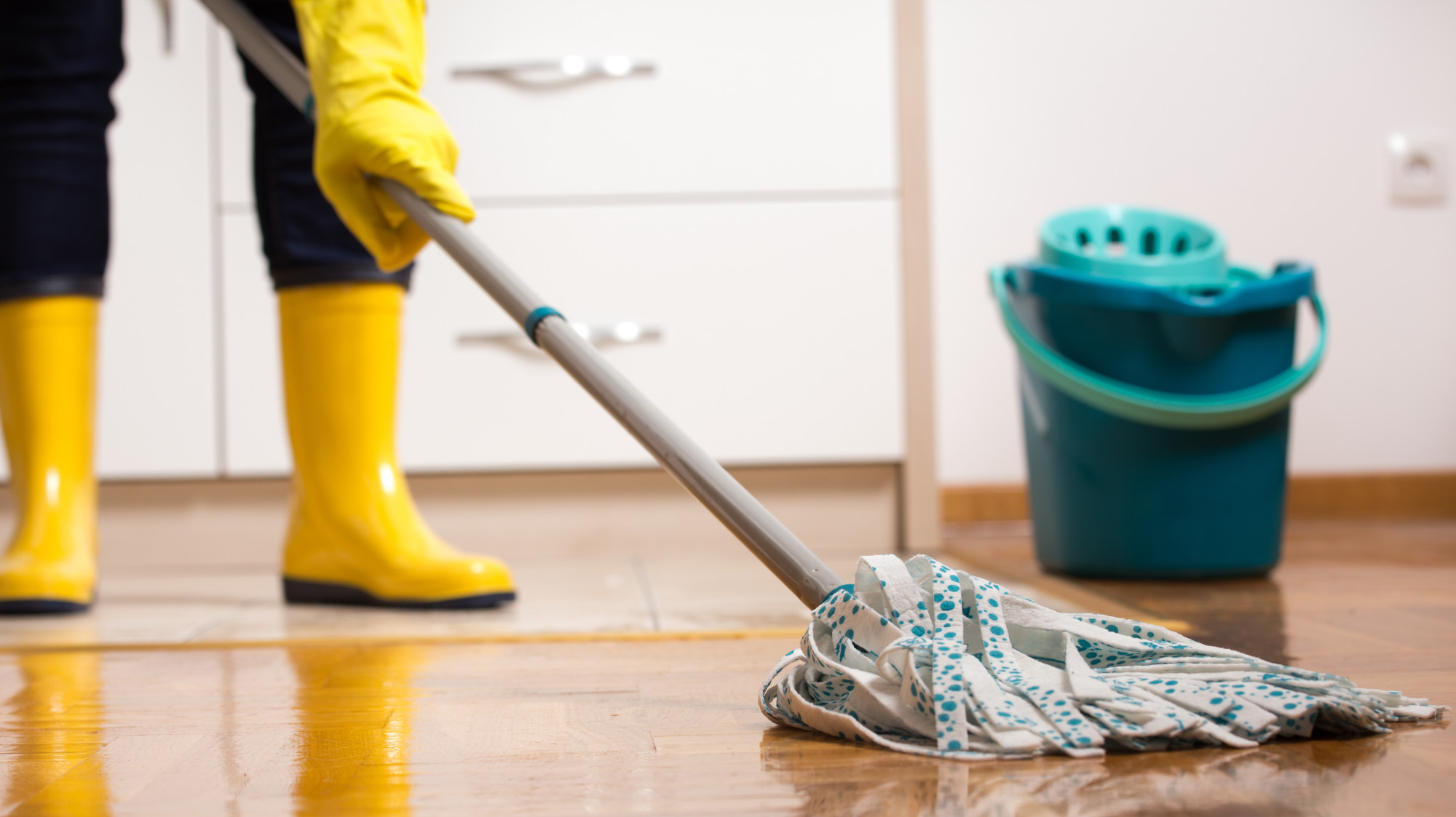 Mopping Makes Floors Less Slippery