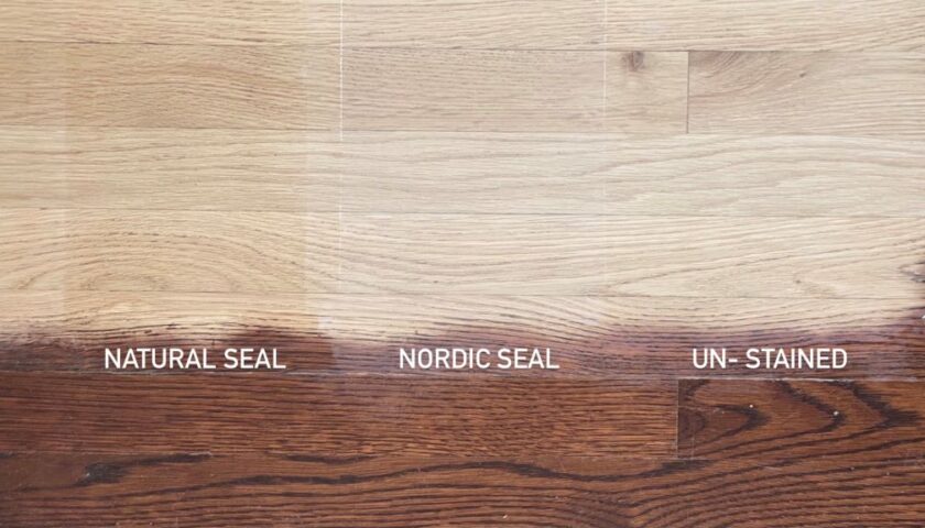 How much does it cost to stain new hardwood floors?