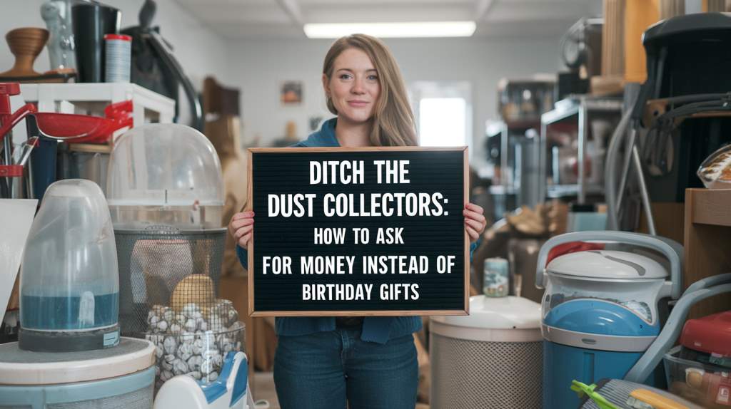 How to Ask for Money Instead of Birthday Gifts