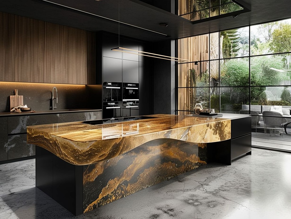 What are the disadvantages of epoxy kitchen countertops?
